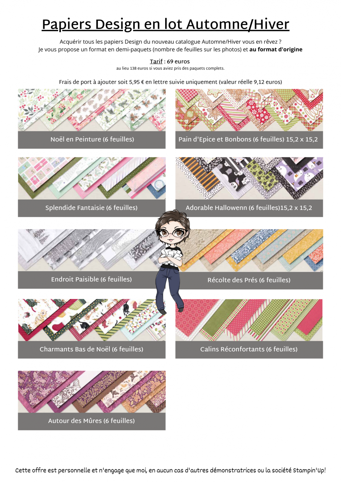 Les ateliers de Sandra Démonstratrice Stampin Up