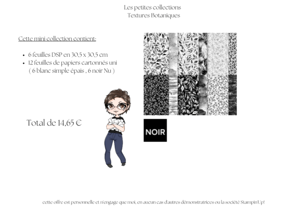 Mini collection Textures Botaniques