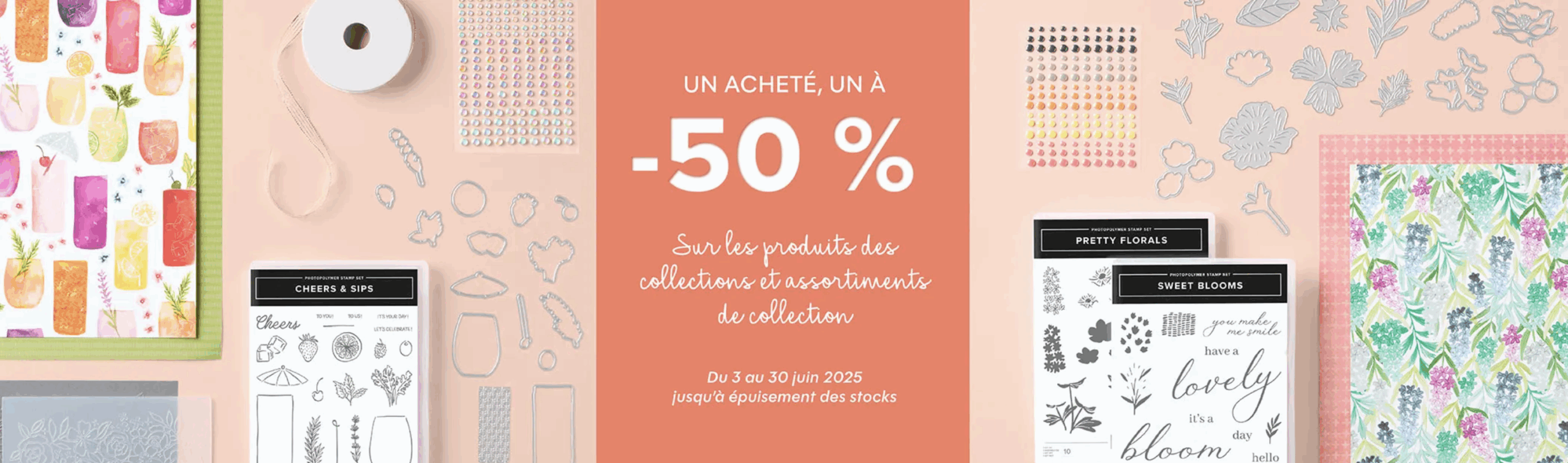 Super promotion de Juin chez Stampin up