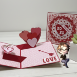 Une carte pop up pour dire je t&rsquo;aime