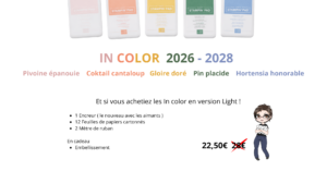 Le club IN COLOR 2026-2028 version light
