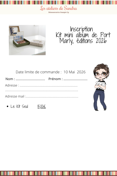 mini album de Port Marly, edition 2026