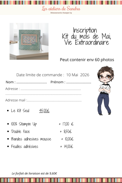 Kit du mois de Mai, Vie Extraordinaire