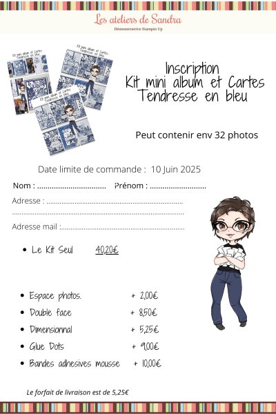 Kit du mois de Mars, texture en noir et blanc