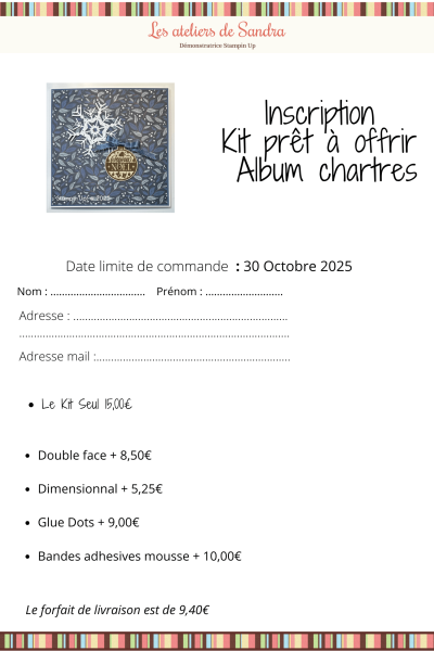 Kit prêt à offrir mini album